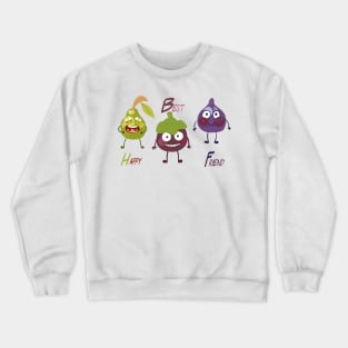 happy best friend hh Crewneck Sweatshirt